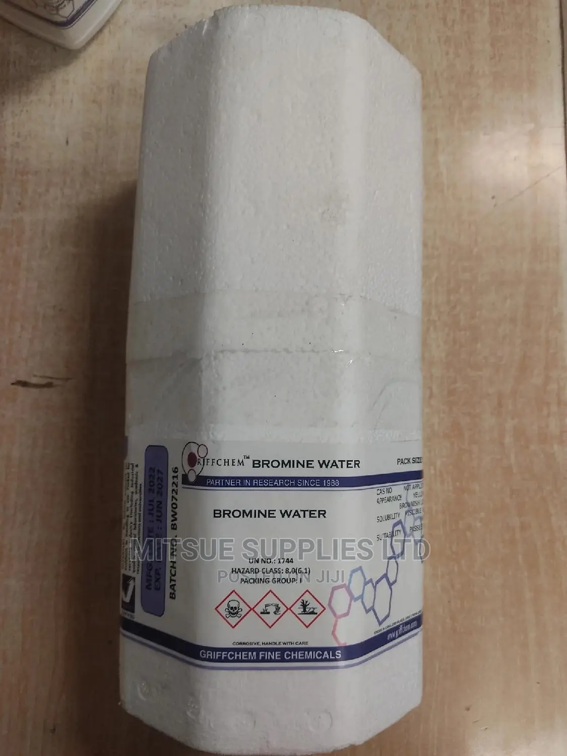 Bromine Water 1L Griffchem