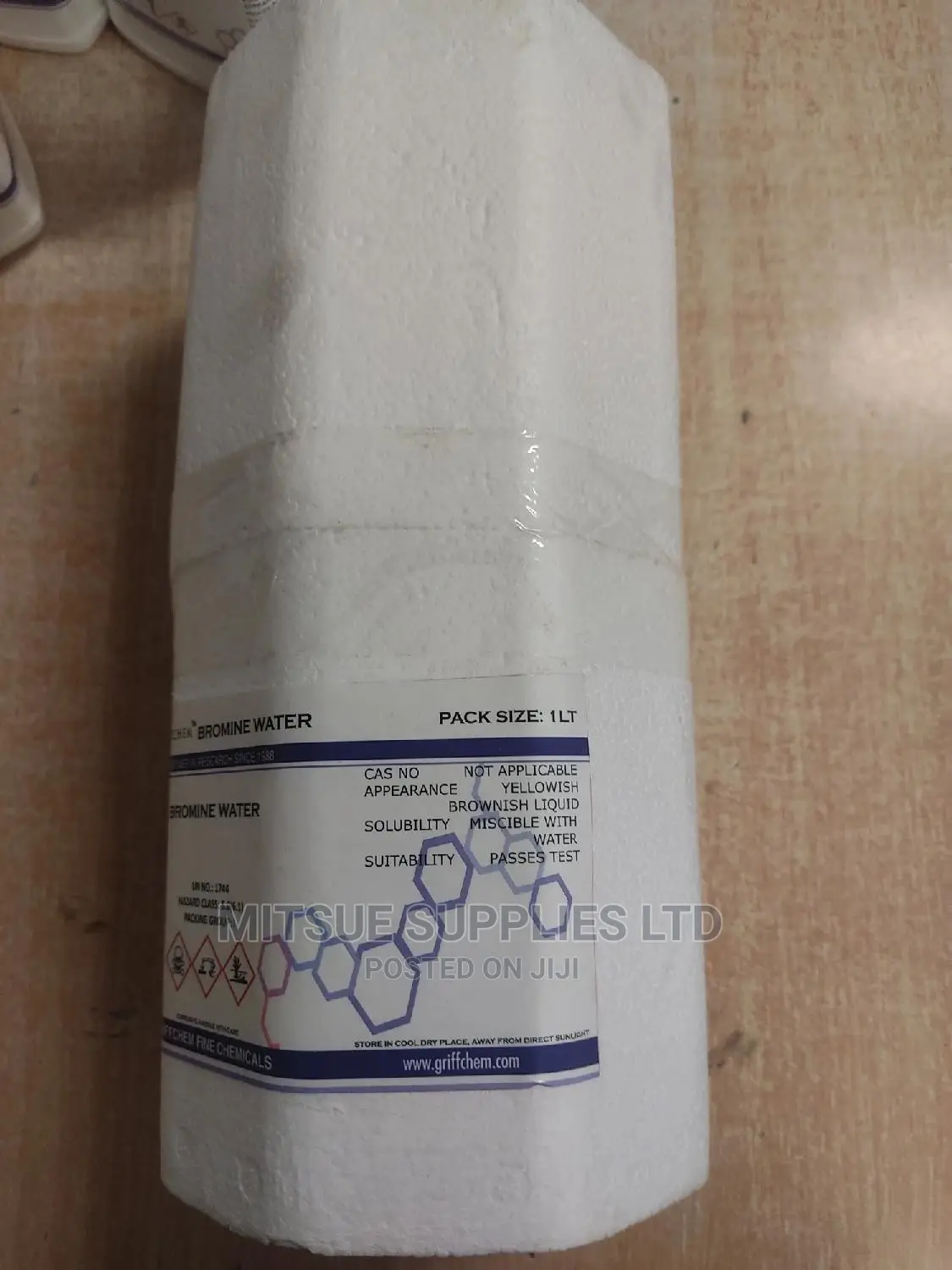 Bromine Water 1L Griffchem