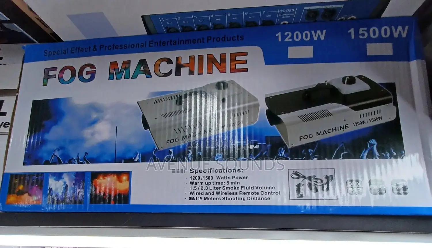 Fog Machine Ledfogger 1500w