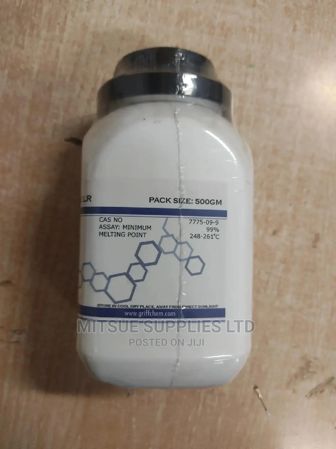 Sodium Chlorate LR 500G Griffchem