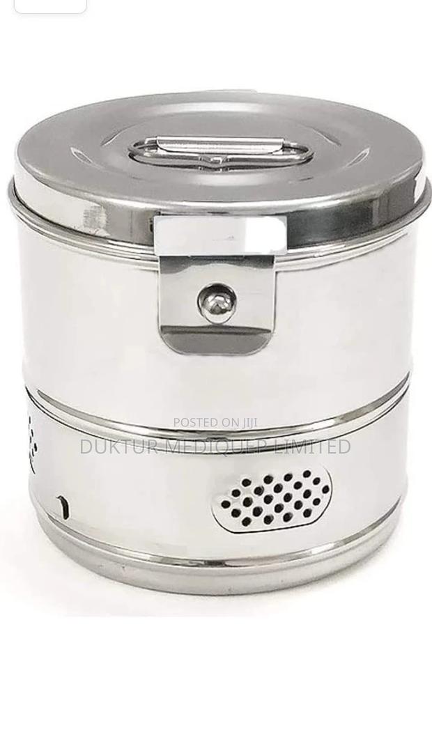 Sterilization Drums Medicare Surgical Dressing Drum 17cm