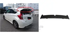 Nissan Note, Yr2017+, New Rear Roof Mounted Spoiler