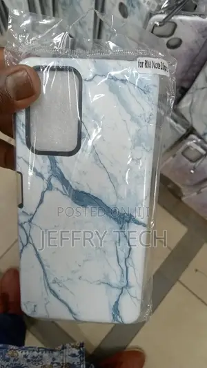 Redmi Note 10 Pro Case, Marble Pattern Hybrid Hard Back Soft