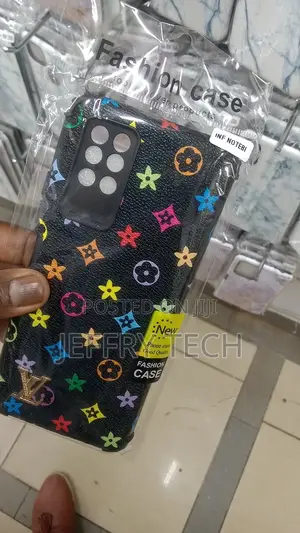 Infinix Note 8i Cover - Design 5 - Trendy Hearts and Stars M