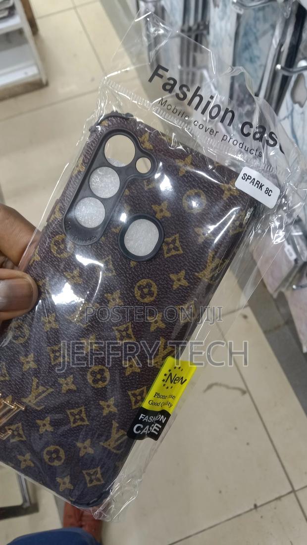 Tecno Spark 8C Mobile Skin (Louis Vuitton Multicolor Ski - thumbnail 3