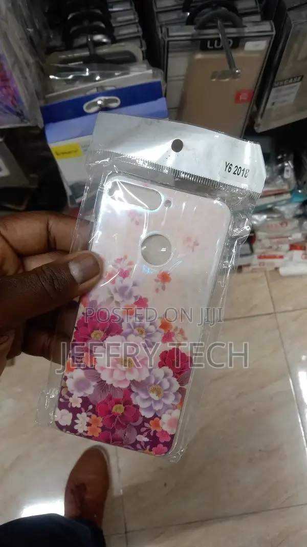 Huawei Y6(2018) Silicon Cover Black