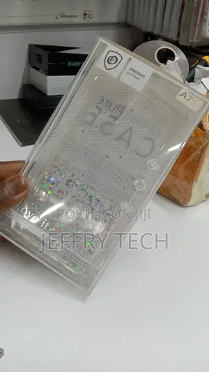 Samsung Galaxy A71 5G Phone Case Clear TPU Glitter Bling Ha