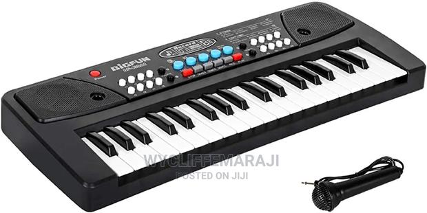 61 Keyboard Kids Piano With Microphone - main view