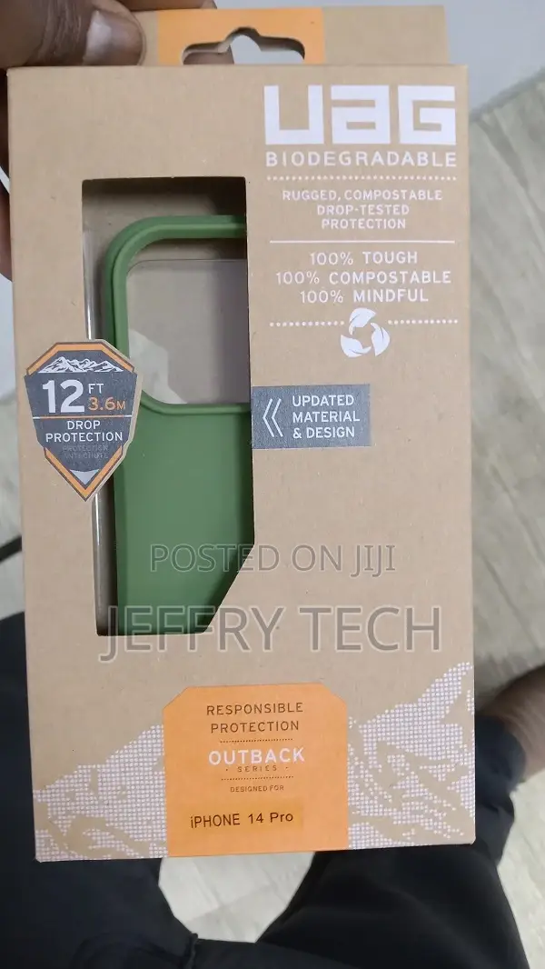 Urban Armor Gear UAG Designed for iPhone 14 Pro Green Case