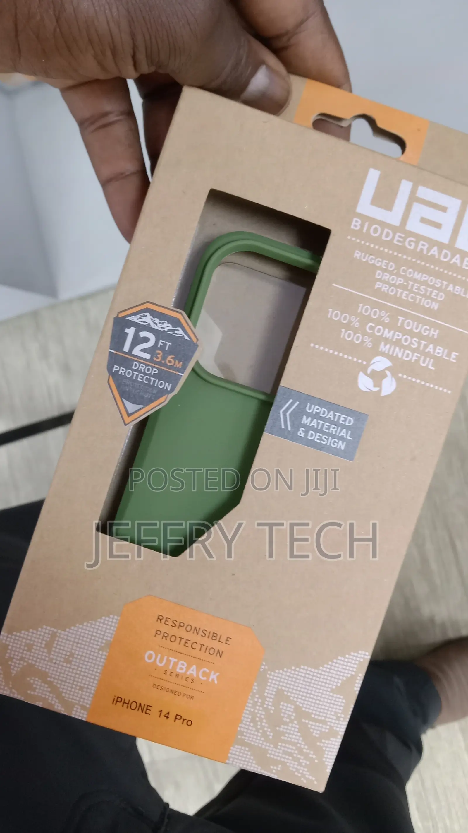 Urban Armor Gear UAG Designed for iPhone 14 Pro Green Case