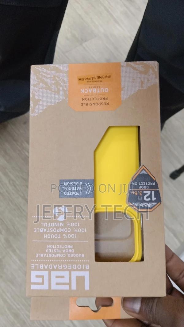 UAG Designed for iPhone 14 Pro Case Yellow - main view