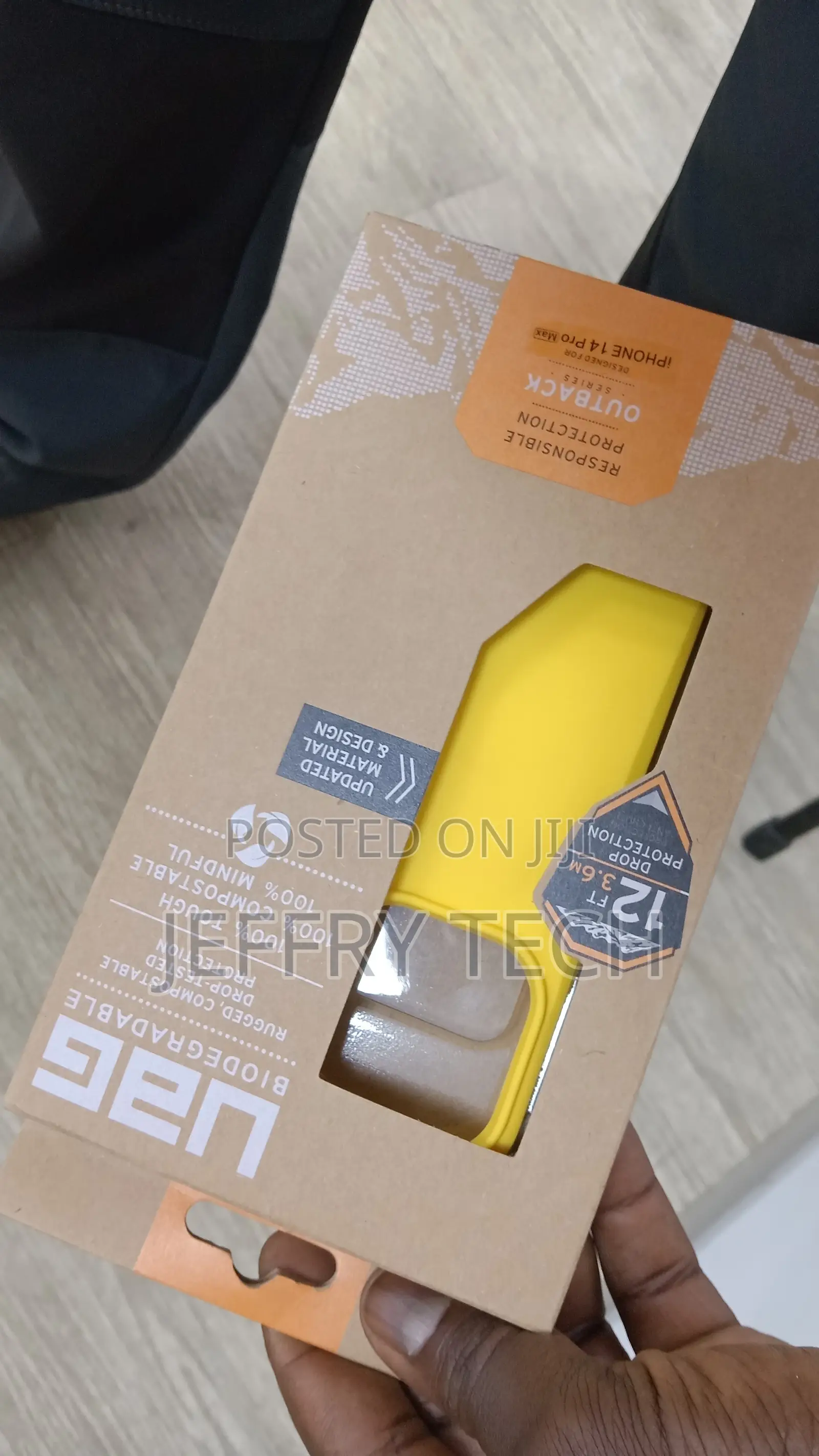 UAG Designed for iPhone 14 Pro Case Yellow