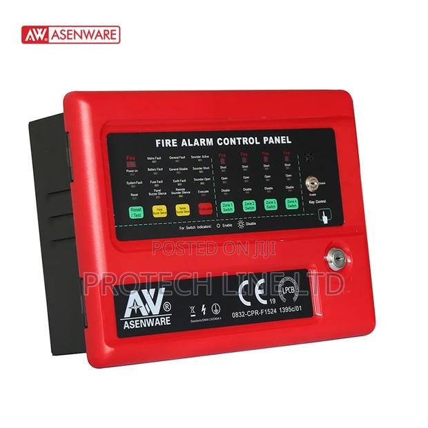4 Zone Fire Alarm Panel Asenware - thumbnail 2