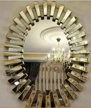 #Oval Sunburst Decorative Wall Mirror