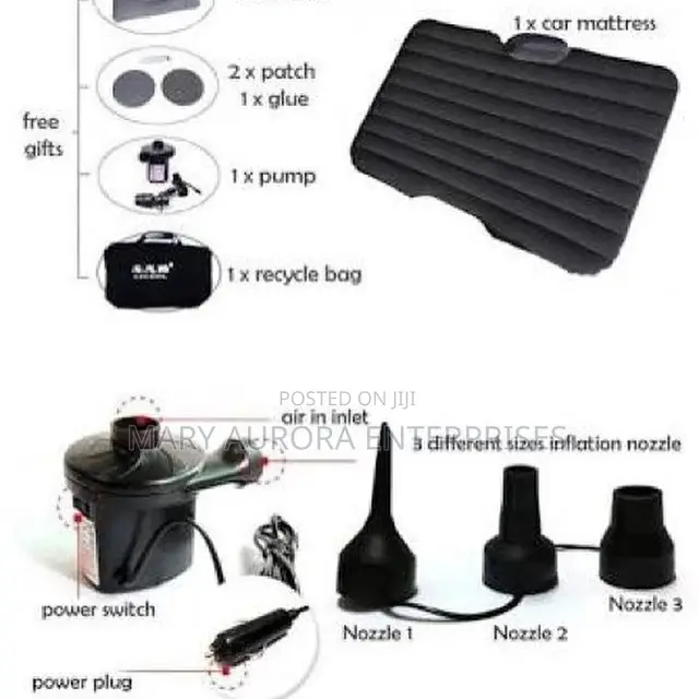 Inflatable Car Air Mattress