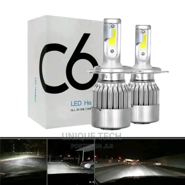 H4 H11 Car Led Headlight/Fog Bulbs - 36w 3800lumens