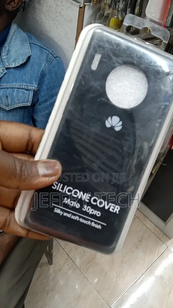 Huawei Mate 30 Pro Official Liquid Silicone Case Silky Smoot