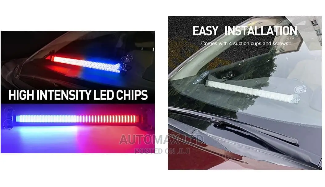Small Windscreen VIP LED Strobe Light. For Mercedes,Subaru,