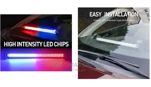 Small Windscreen VIP LED Strobe Light. For Mercedes,Subaru,