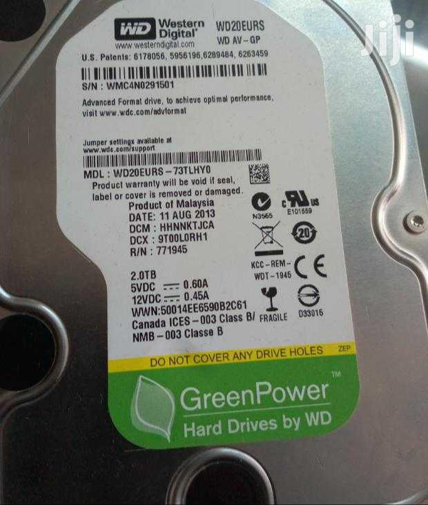 2TB Desktop Hard Drive With Warranty - main view