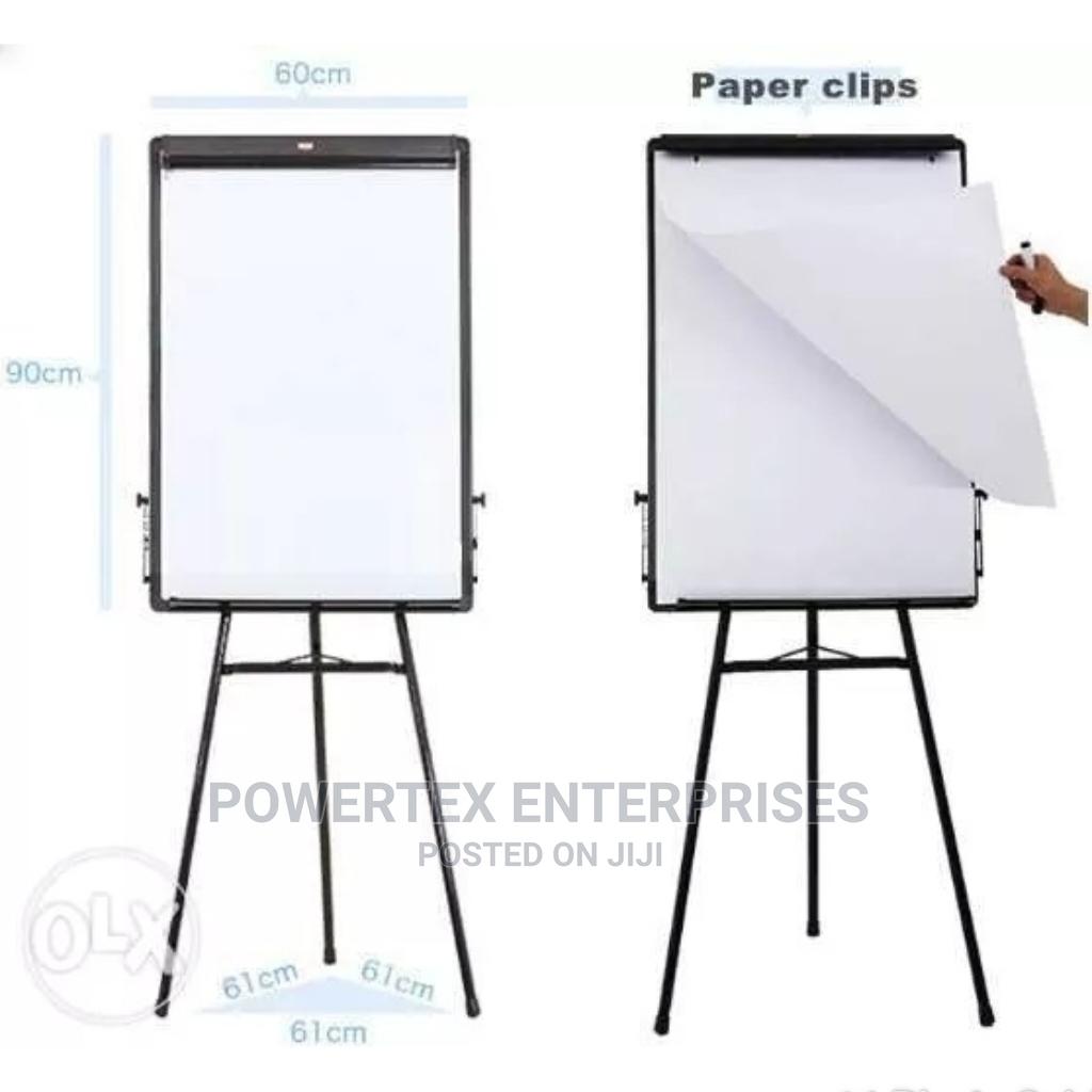 Flip Chart Board+Stand in Nairobi Central Stationery, Veemart Flip Chart Board With Stand