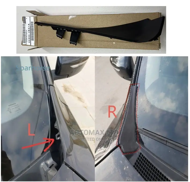 T32: Nissan Xtrail: Plastic Windshield Cover Finisher