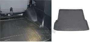 Toyota Landcruiser, 200 Series, Black Rear Cargo Mat