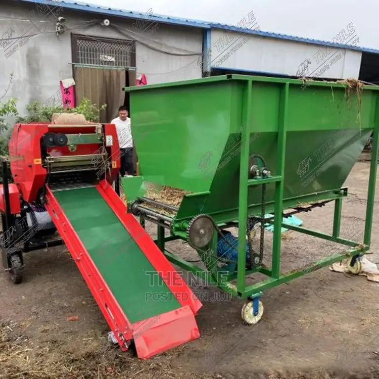 Cattle and Sheep Forage Baling Envelop Machine Fully Automat