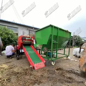Cattle and Sheep Forage Baling Envelop Machine Fully Automat