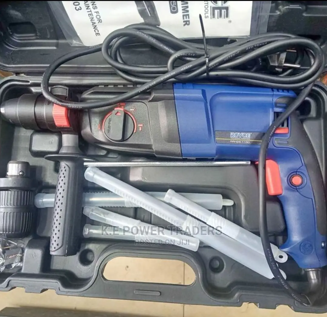 With Warranty Royce Rotary Hammer