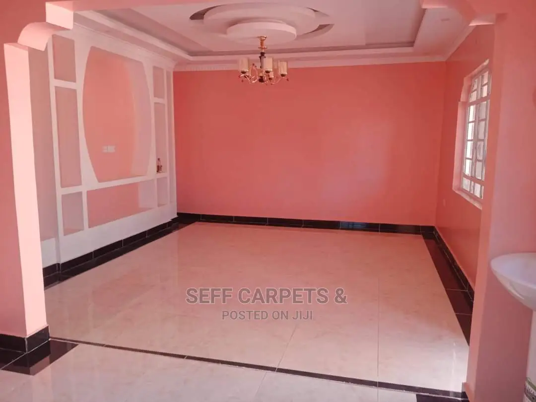Gypsum Wall Unit and Gypsumed Ceiling in Nairobi Central Home
