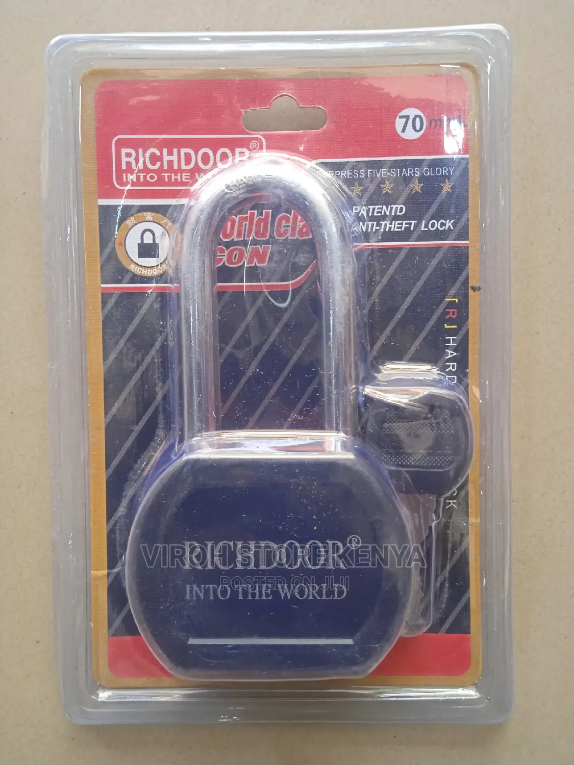 Waterproof Padlock Antitheft Lock
