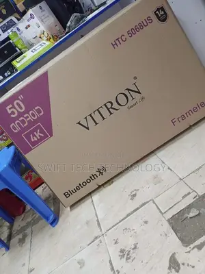 Vitron 50 Android Frameless Tv Television
