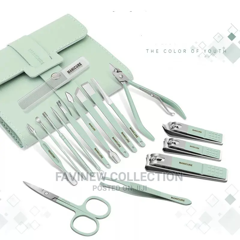 16pc Set Manicure Pedicure Nail Set