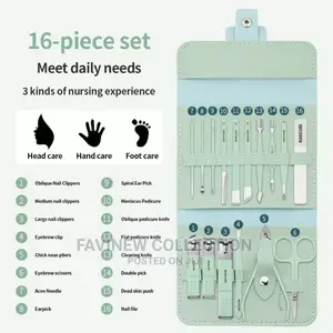 16pc Set Manicure Pedicure Nail Set