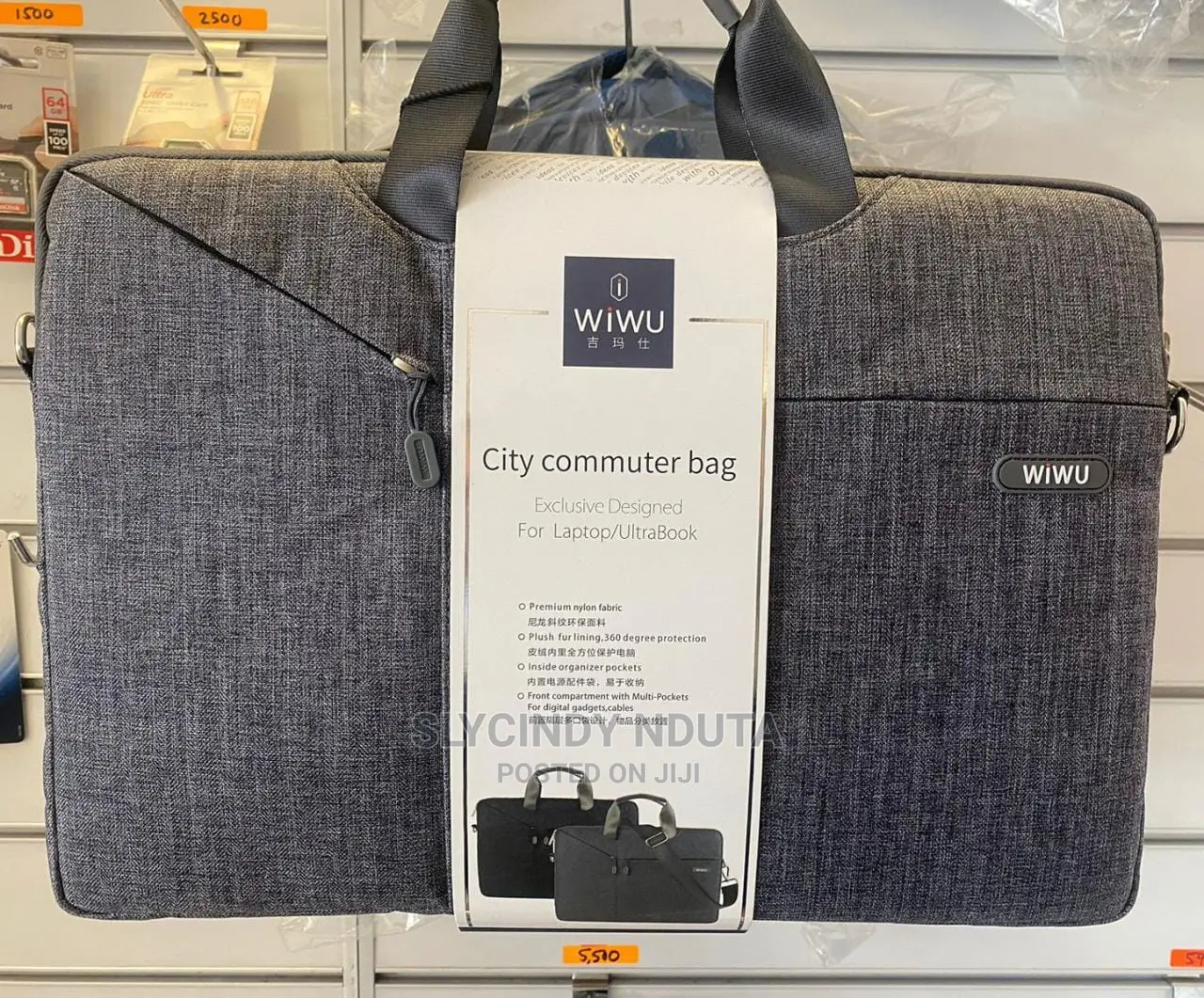 Wiwu City Commuter Bag 15.6" (Gray)