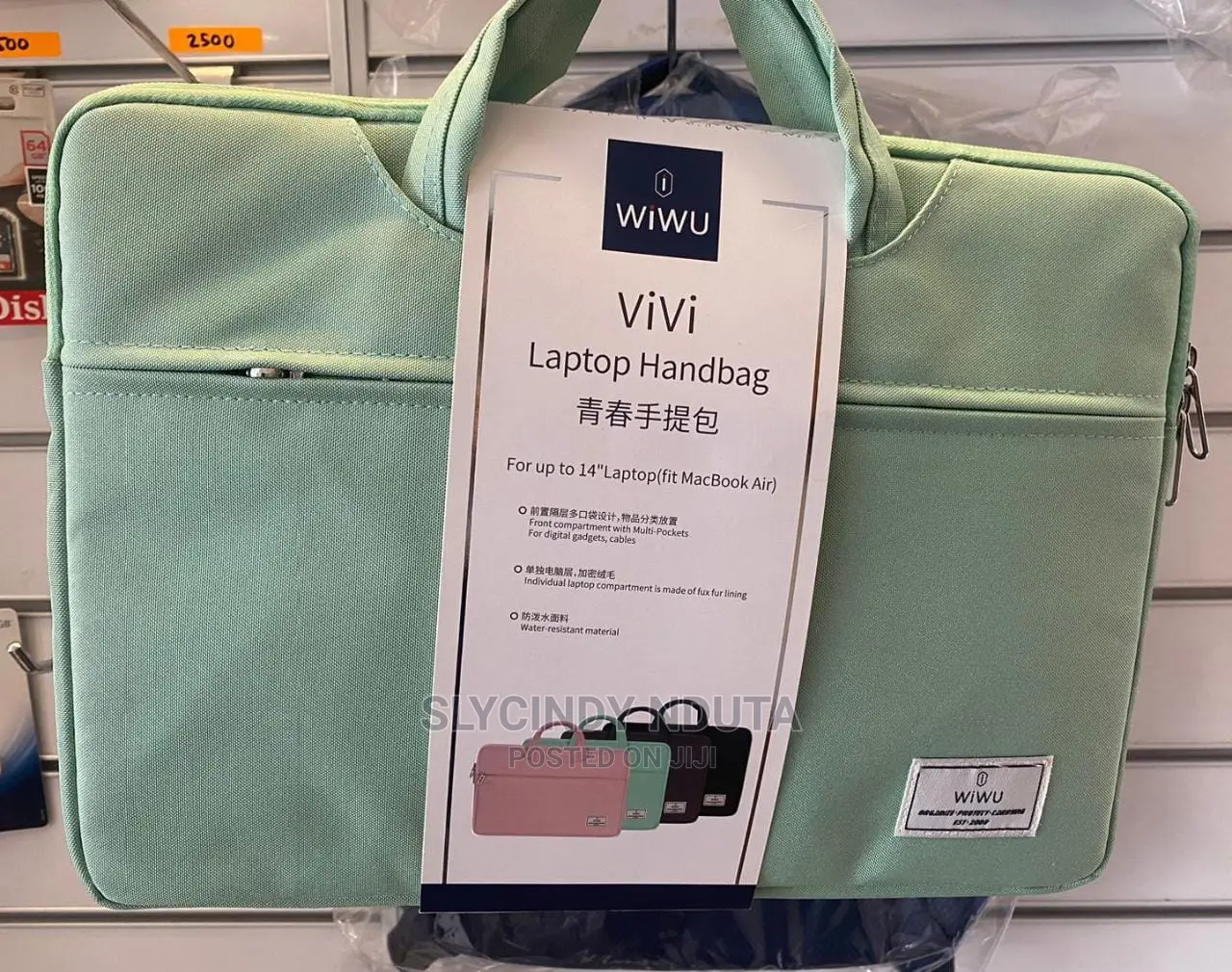 Wiwu Vivi Laptop Handbag 14"(Green)