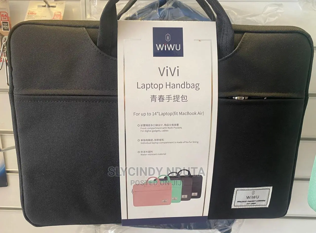 Wiwu Vivi Laptop Handbag 14"(Black)