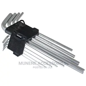 9PC Piece Allen Wrench Hex Key Set Inch/Sae Metric