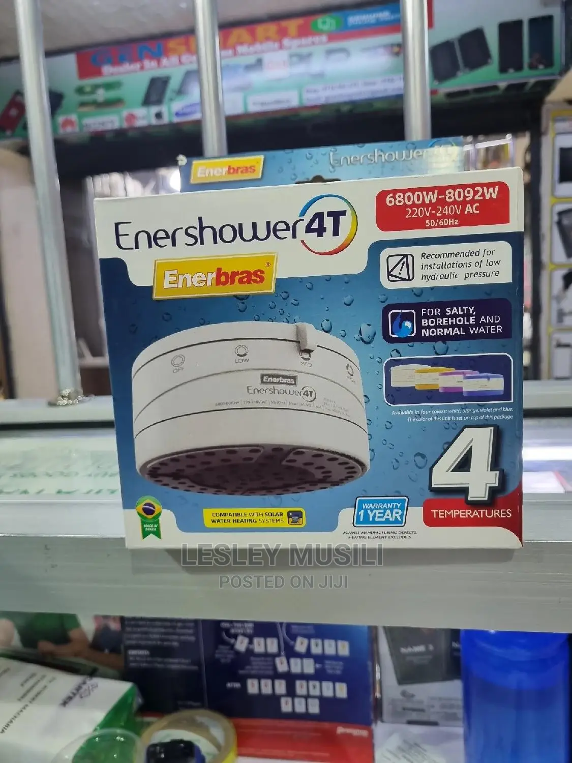 Enershower Instant 4 Temperatures