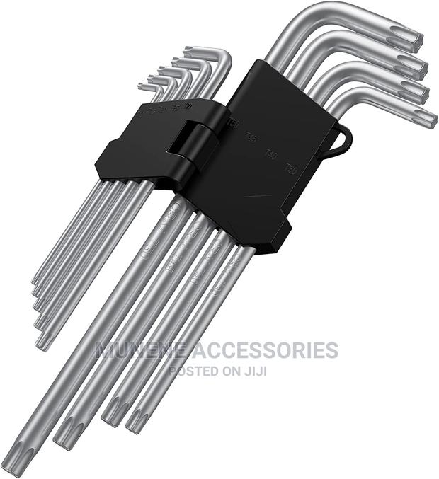 9PC Piece TORKS Allen Wrench Hex Key Set Metric - main view