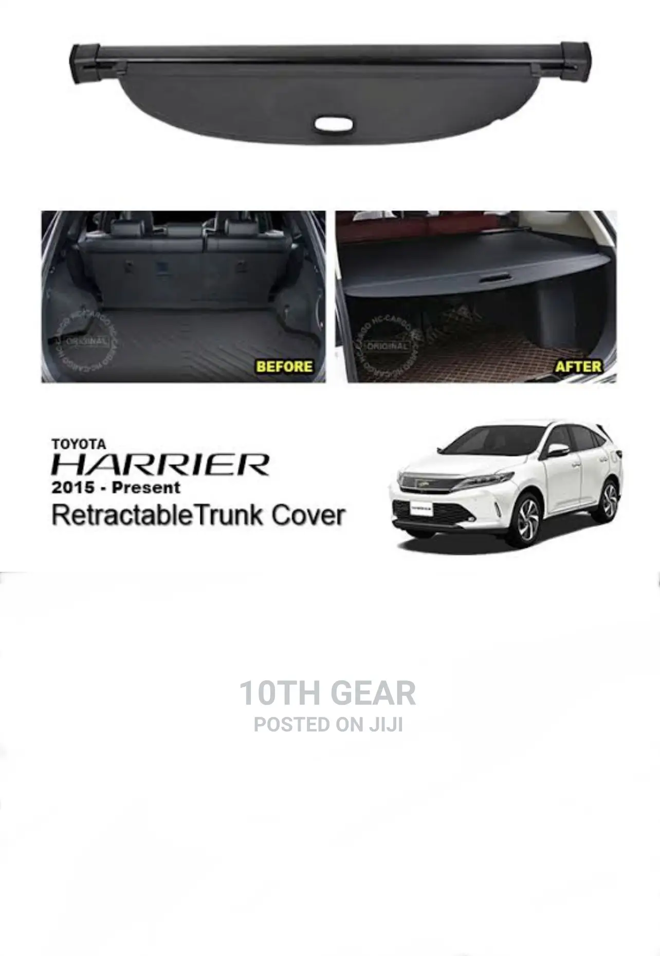 Harrier Boot Cover Tonneau Covers Available Original in Nairobi Central