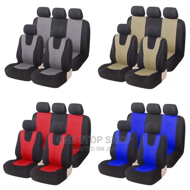 5 Seater Light Fabric Car Seat Top Cloth Cover