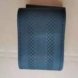 Black Stitching Steering Leather Covers(Gret,Baije,Brown)