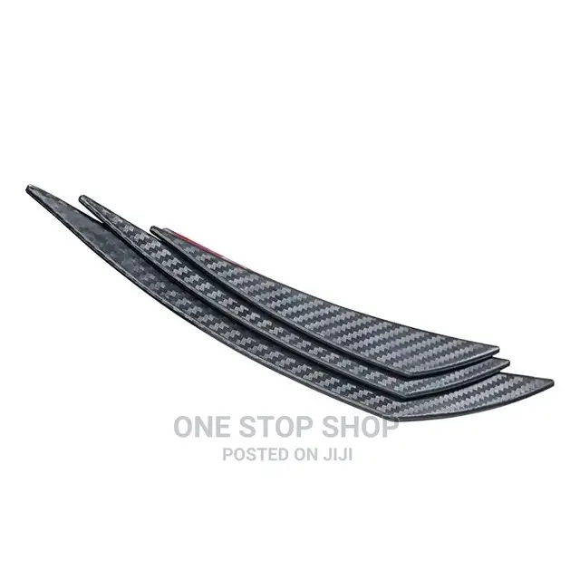 6pcs Car Bumper Side Fin Splitters 6pcs