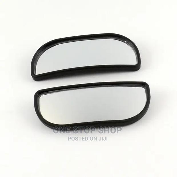 2pcs Type R Side Mirror Clip on Wide Blind Spot Mirror - thumbnail 3