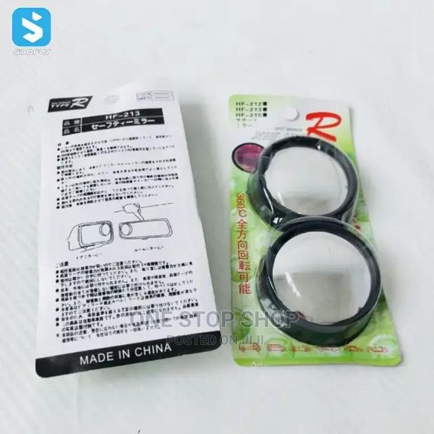 2pcs Self Adhensive 360° Blind Spot Mirror - thumbnail 3