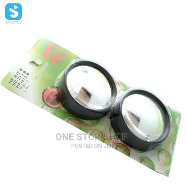 2pcs Self Adhensive 360° Blind Spot Mirror - thumbnail 4