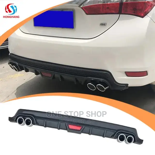 Saloon Car Fitted With Black Diffuser