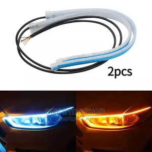 2pcs Led Headlight Drl Light Strips